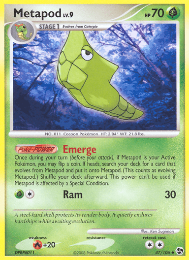 Metapod, Great Encounters 47