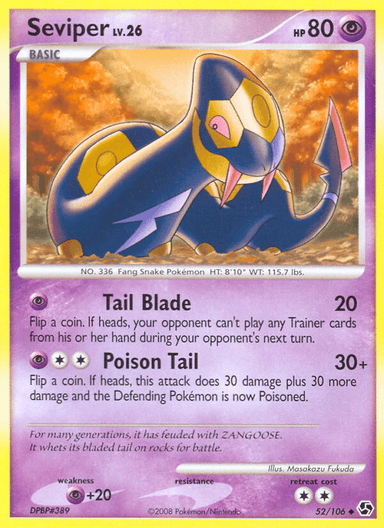 Seviper, Great Encounters 52