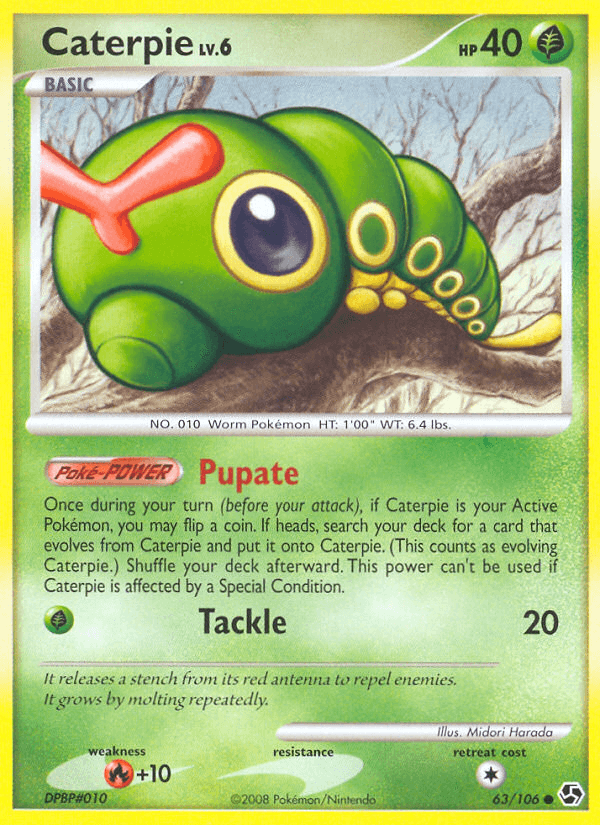 Caterpie, Great Encounters 63