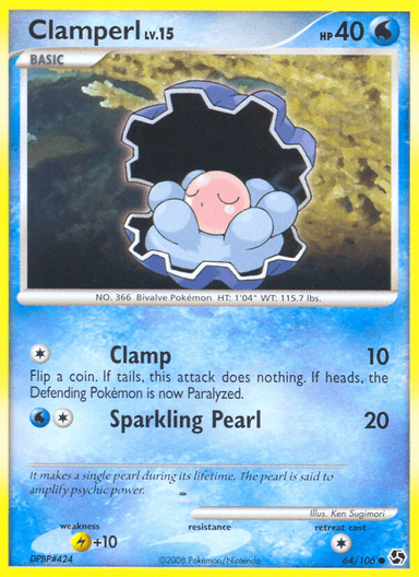 Clamperl, Great Encounters 64