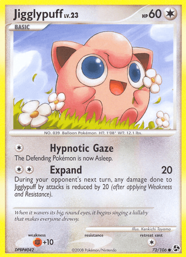 Jigglypuff, Great Encounters 72