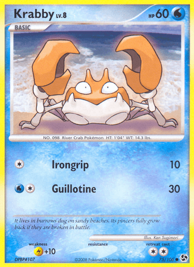 Krabby, Great Encounters 75