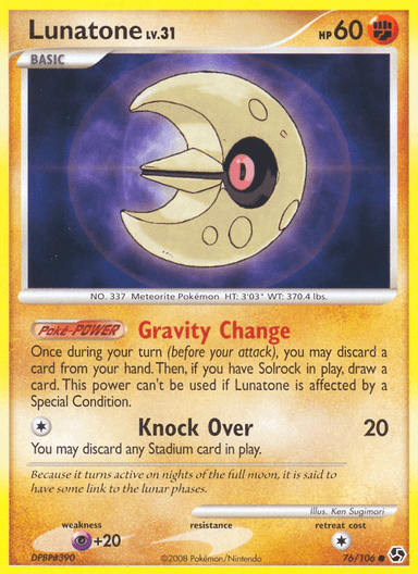 Lunatone, Great Encounters 76