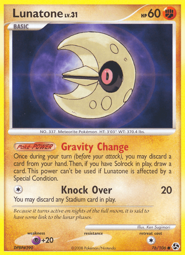 Lunatone, Great Encounters 76