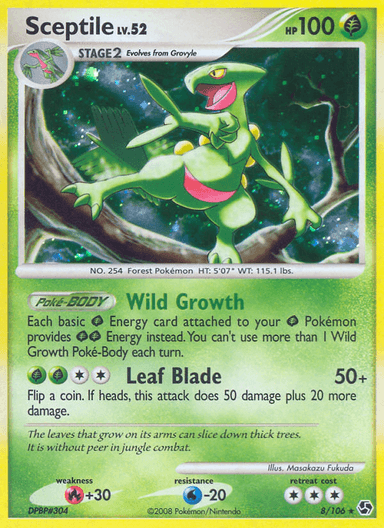 Sceptile, Great Encounters 8