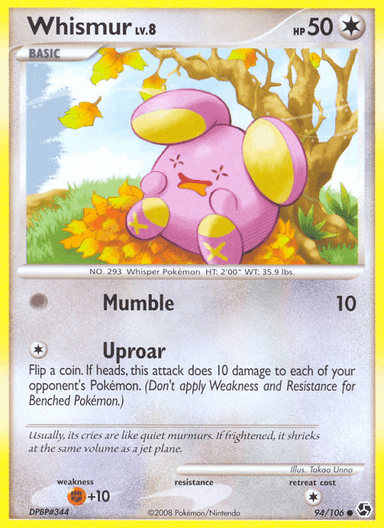 Whismur, Great Encounters 94