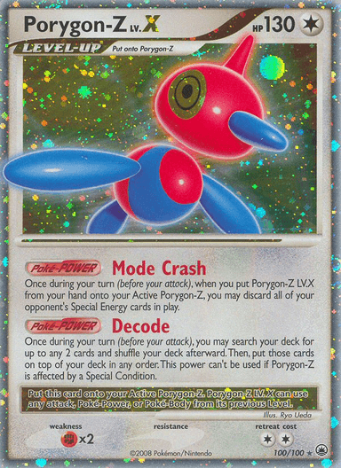 Porygon-Z LV.X, Majestic Dawn 100