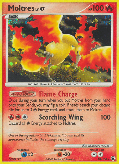 Moltres, Majestic Dawn 10