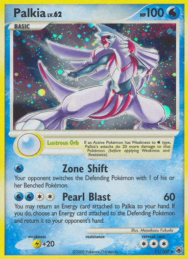 Palkia, Majestic Dawn 11