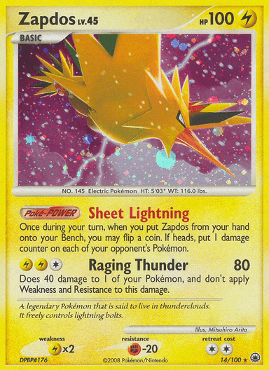 Zapdos, Majestic Dawn 14