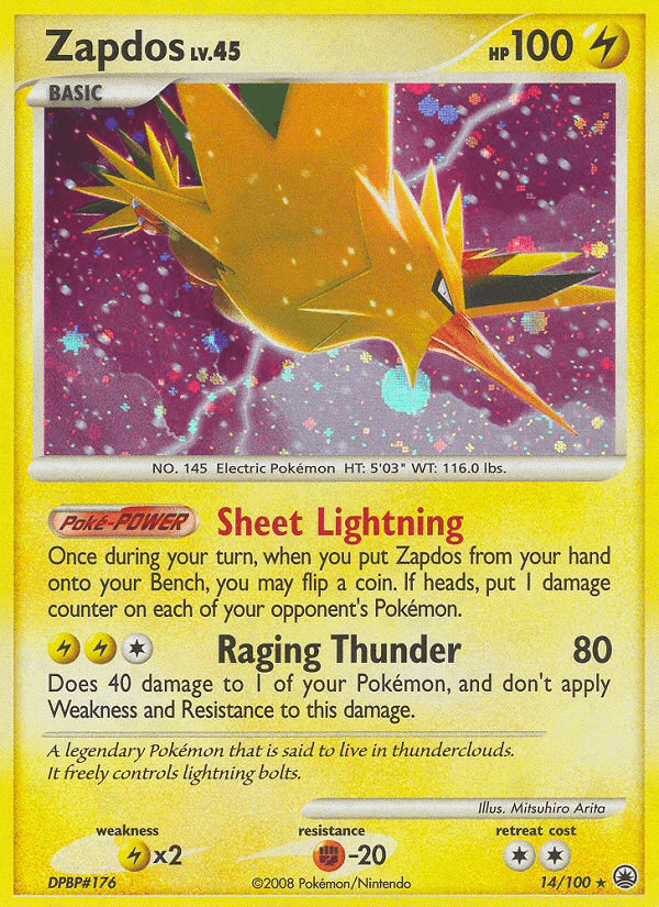 Zapdos, Majestic Dawn 14