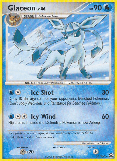 Glaceon, Majestic Dawn 20