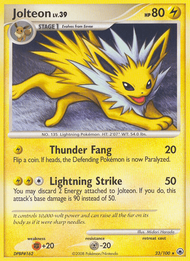 Jolteon, Majestic Dawn 23