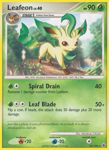 Leafeon, Majestic Dawn 24