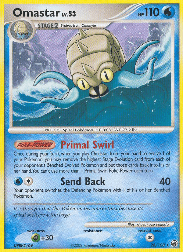 Omastar, Majestic Dawn 26