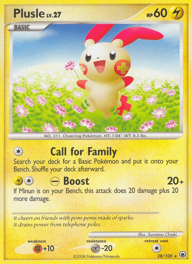 Plusle, Majestic Dawn 28