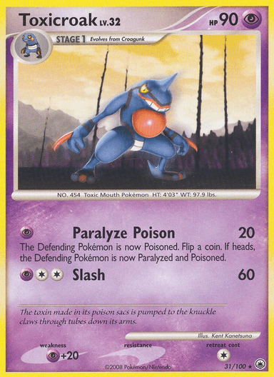 Toxicroak, Majestic Dawn 31