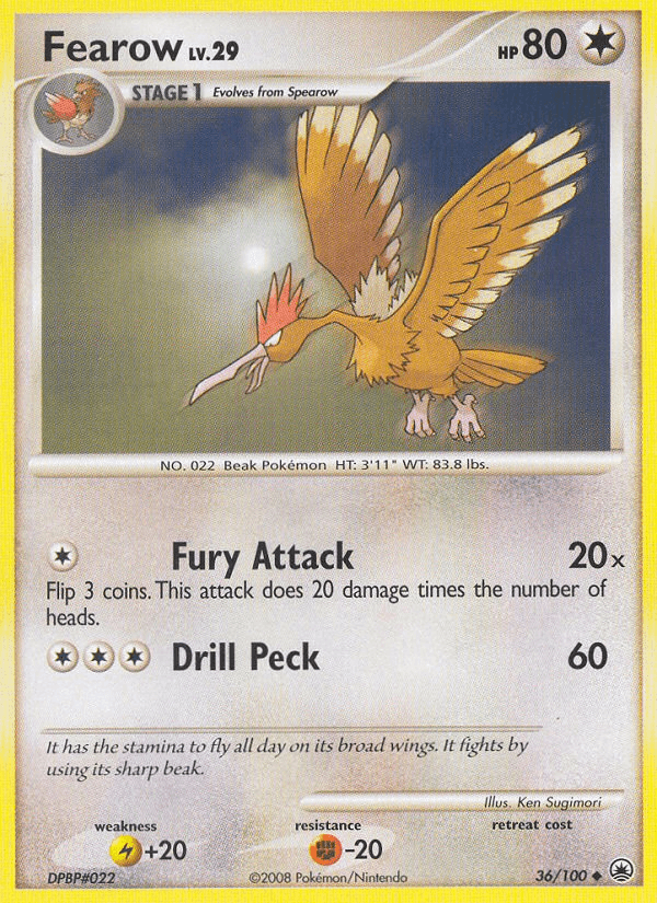 Fearow, Majestic Dawn 36