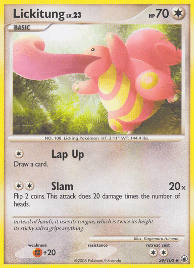 Lickitung, Majestic Dawn 39