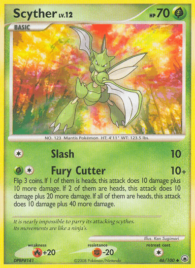 Scyther, Majestic Dawn 46