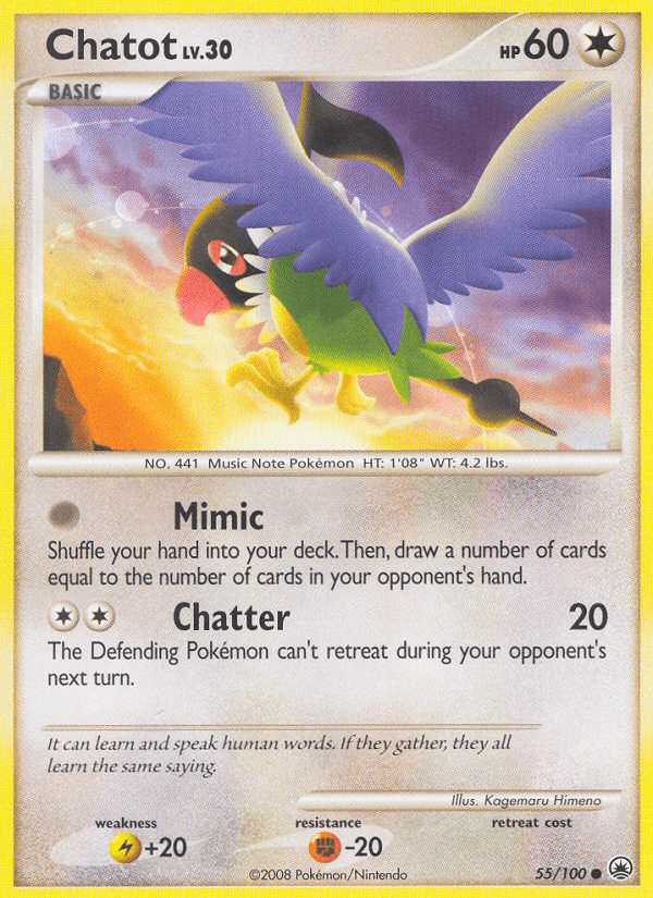 Chatot, Majestic Dawn 55