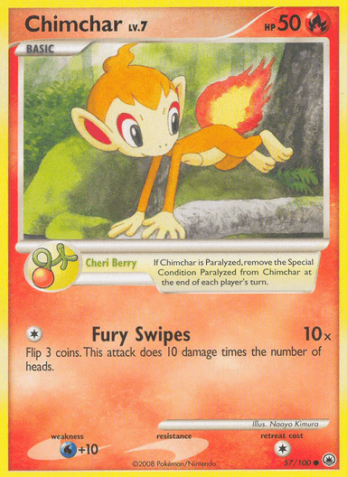 Chimchar, Majestic Dawn 57