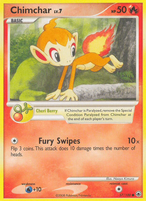 Chimchar, Majestic Dawn 57