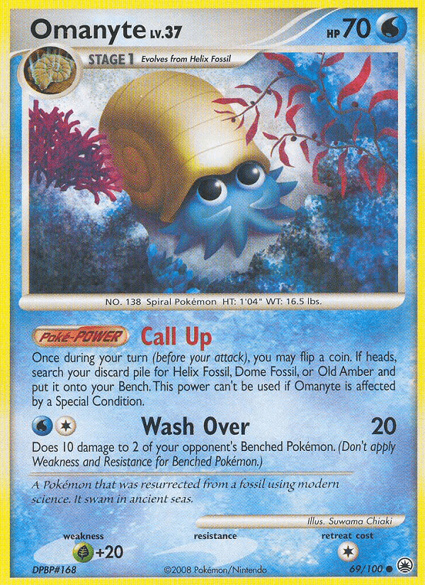 Omanyte, Majestic Dawn 69