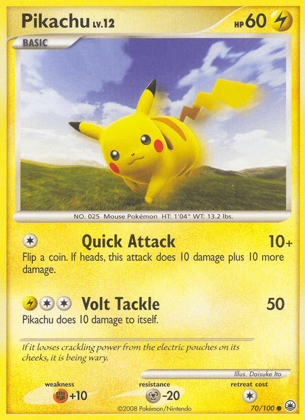 Pikachu, Majestic Dawn 70