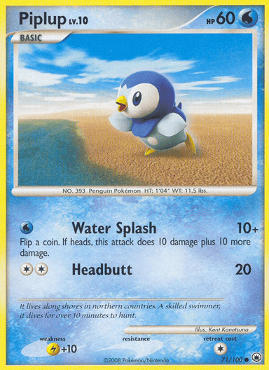 Piplup, Majestic Dawn 71