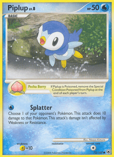 Piplup, Majestic Dawn 72