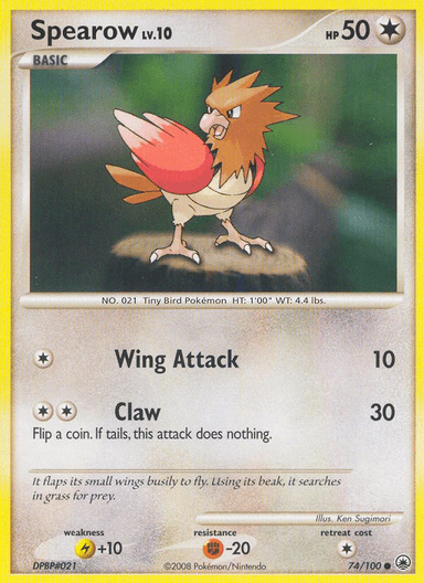 Spearow, Majestic Dawn 74