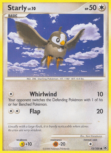 Starly, Majestic Dawn 75