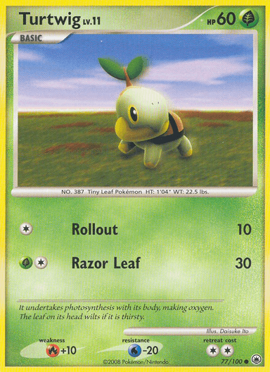 Turtwig, Majestic Dawn 77