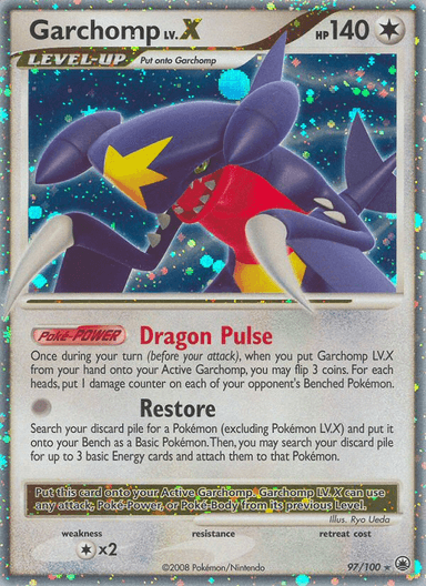 Garchomp LV.X, Majestic Dawn 97