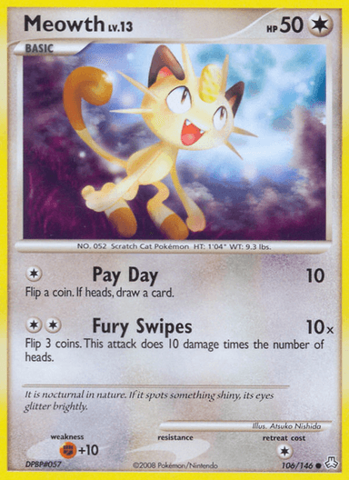 Meowth, Legends Awakened 106