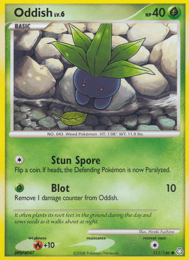 Oddish, Legends Awakened 111