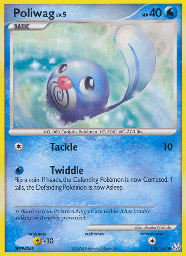 Poliwag, Legends Awakened 114