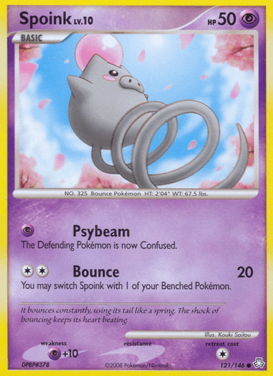 Spoink, Legends Awakened 121
