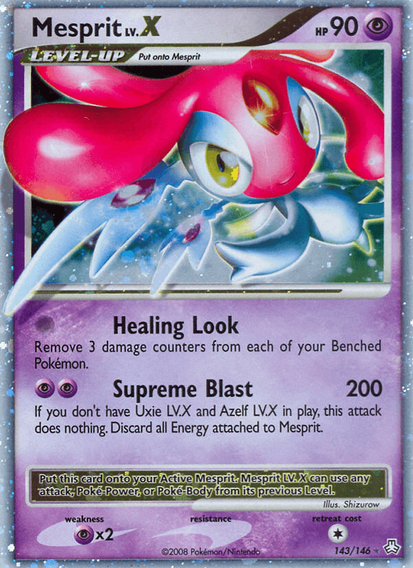 Mesprit LV.X, Legends Awakened 143