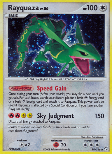 Rayquaza, Legends Awakened 14