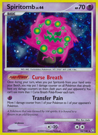 Spiritomb, Legends Awakened 16