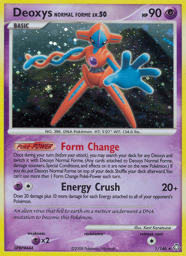 Deoxys Normal Forme, Legends Awakened 1
