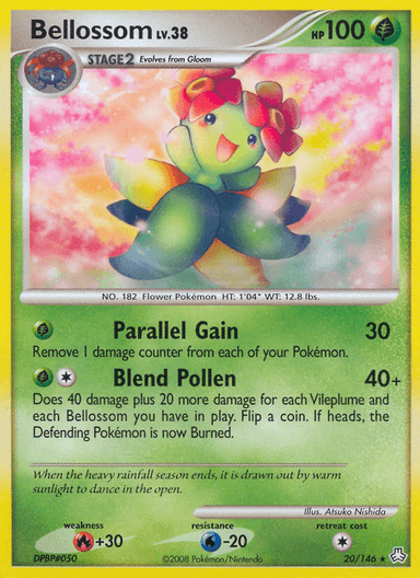 Bellossom, Legends Awakened 20