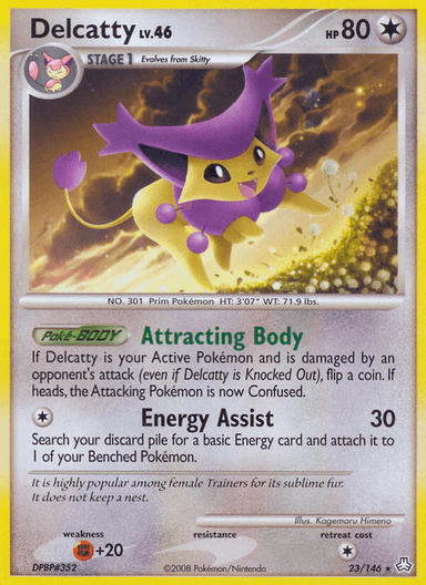 Delcatty, Legends Awakened 23