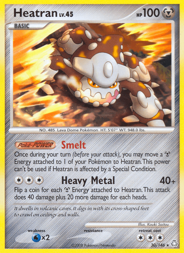 Heatran, Legends Awakened 30