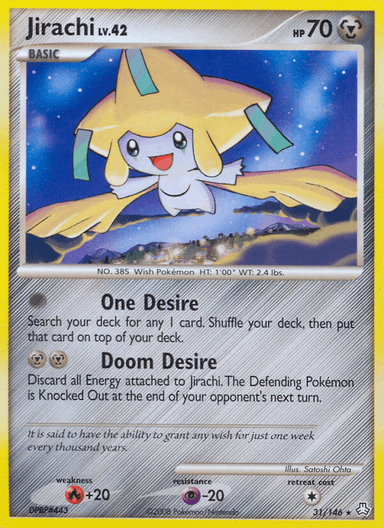Jirachi, Legends Awakened 31