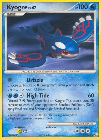 Kyogre, Legends Awakened 32