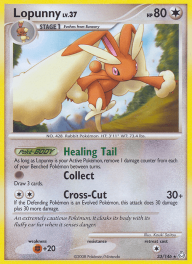Lopunny, Legends Awakened 33