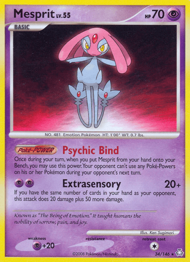 Mesprit, Legends Awakened 34